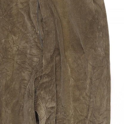 Womens UK Size L pre worn Regular Fit  Brown Trousers
