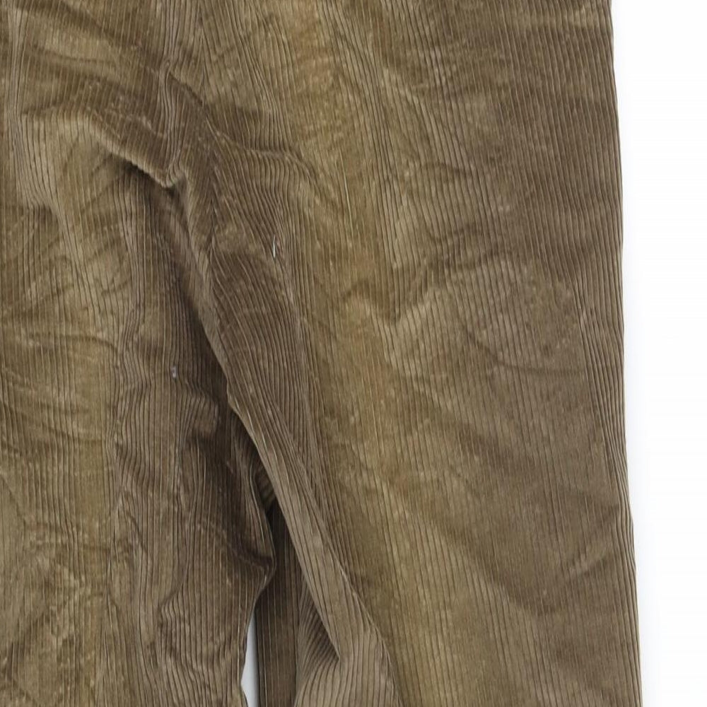 Womens UK Size L pre worn Regular Fit  Brown Trousers