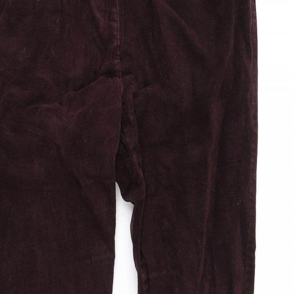 Womens UK Size 8 m&s Regular Fit  Purple Trousers