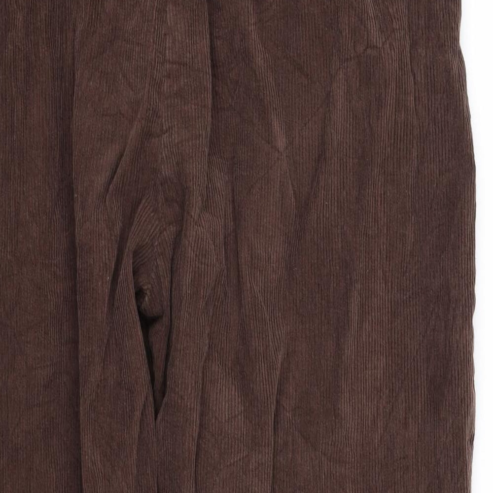 Womens UK Size 48 in pre worn Regular Fit  Brown Trousers