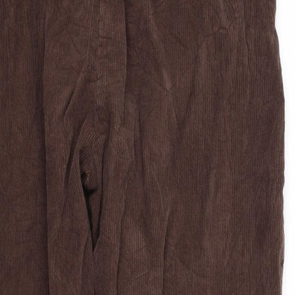Womens UK Size 48 in pre worn Regular Fit  Brown Trousers
