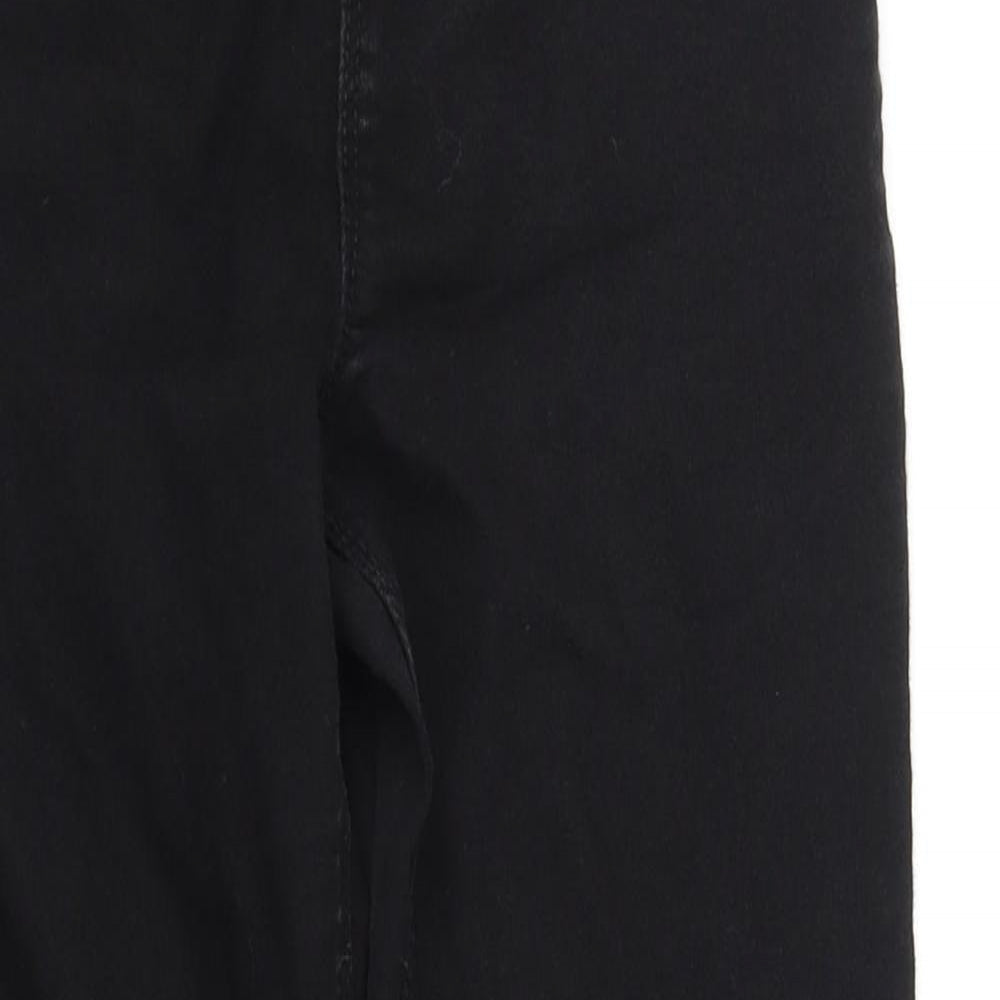 pre worn Girls Black   Straight Jeans Size 9 Years