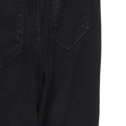pre worn Girls Black   Straight Jeans Size 9 Years
