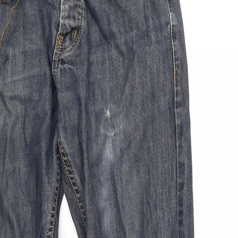 Womens UK Size 32 in pre worn Regular Fit Straight Blue Jeans