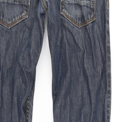Womens UK Size 32 in pre worn Regular Fit Straight Blue Jeans