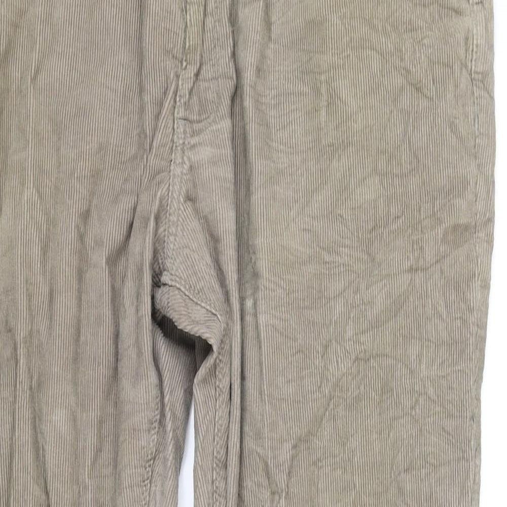 Womens UK Size L pre worn Regular Fit  Beige Trousers