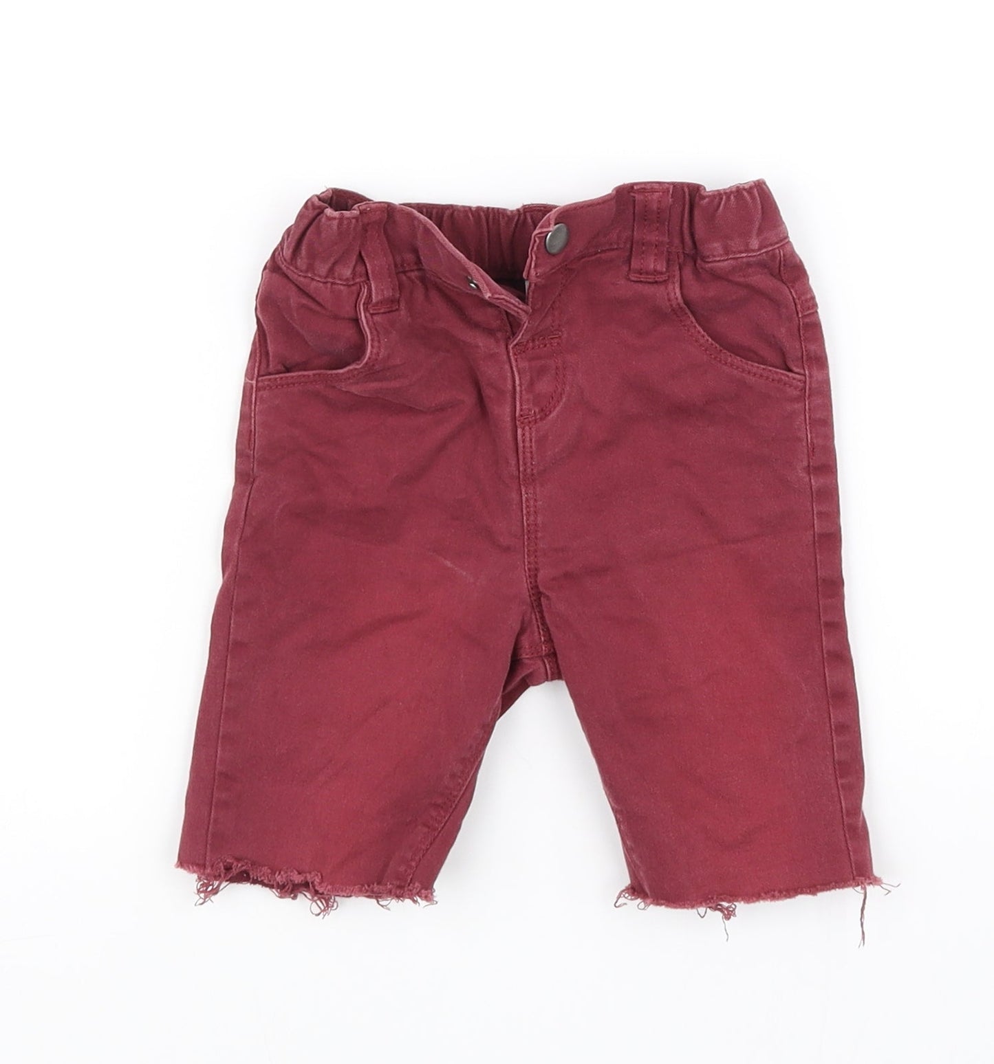 TU Girls Red   Straight Jeans Size 9 Months