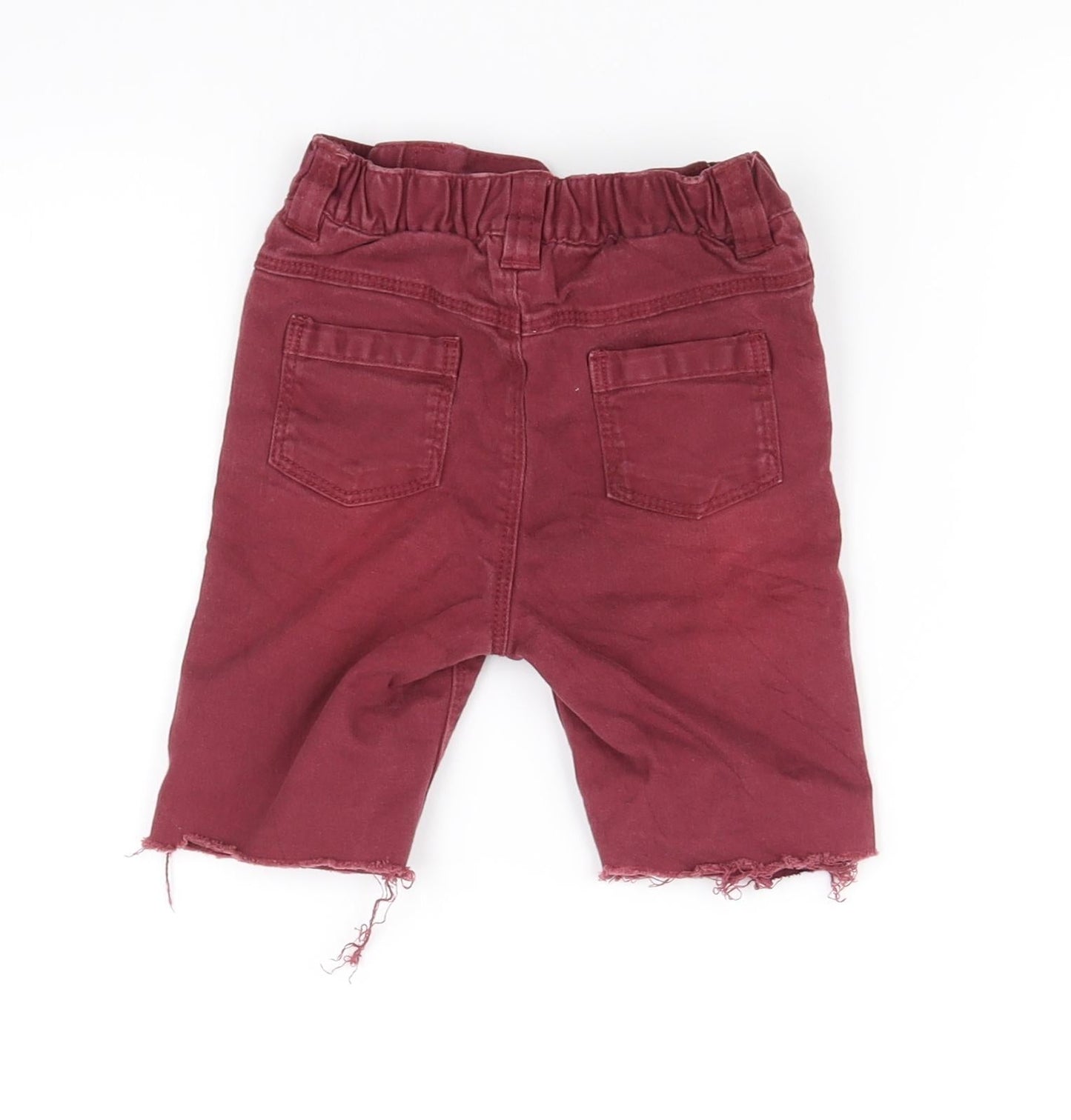 TU Girls Red   Straight Jeans Size 9 Months
