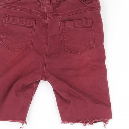 TU Girls Red   Straight Jeans Size 9 Months