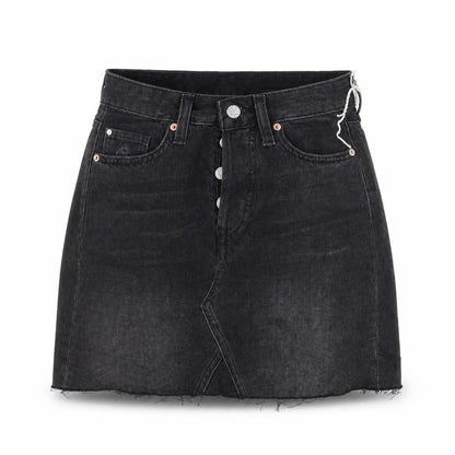Womens UK Size 6 deniem co Flare  Skirt