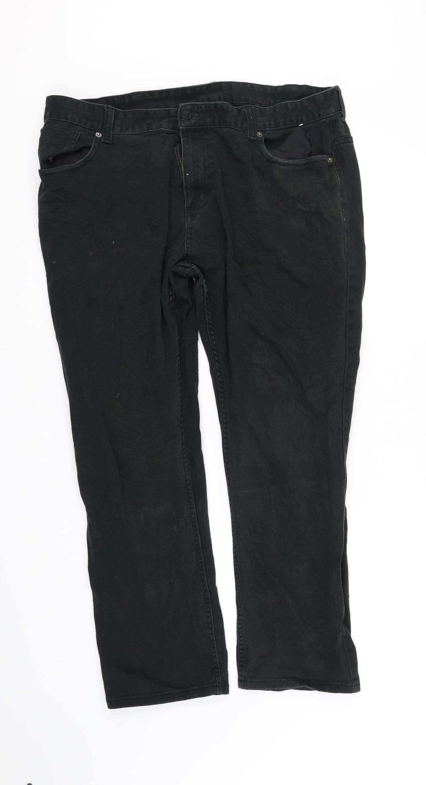pre worn Mens Black   Trousers  Size L L30 in