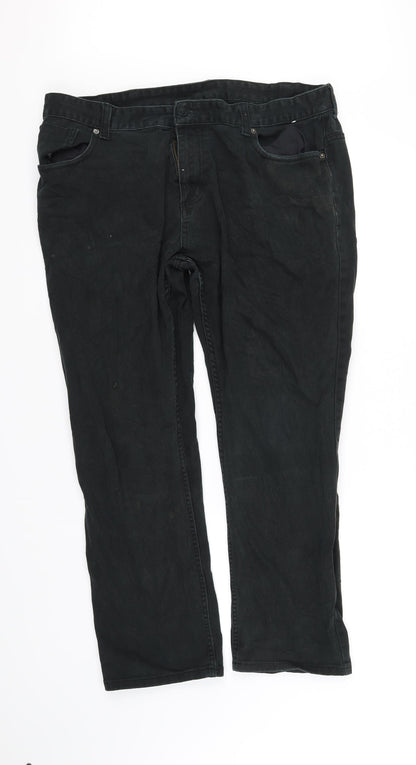 pre worn Mens Black   Trousers  Size L L30 in