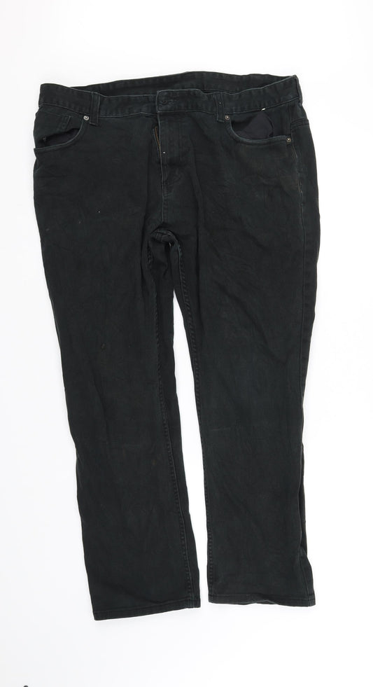 pre worn Mens Black   Trousers  Size L L30 in