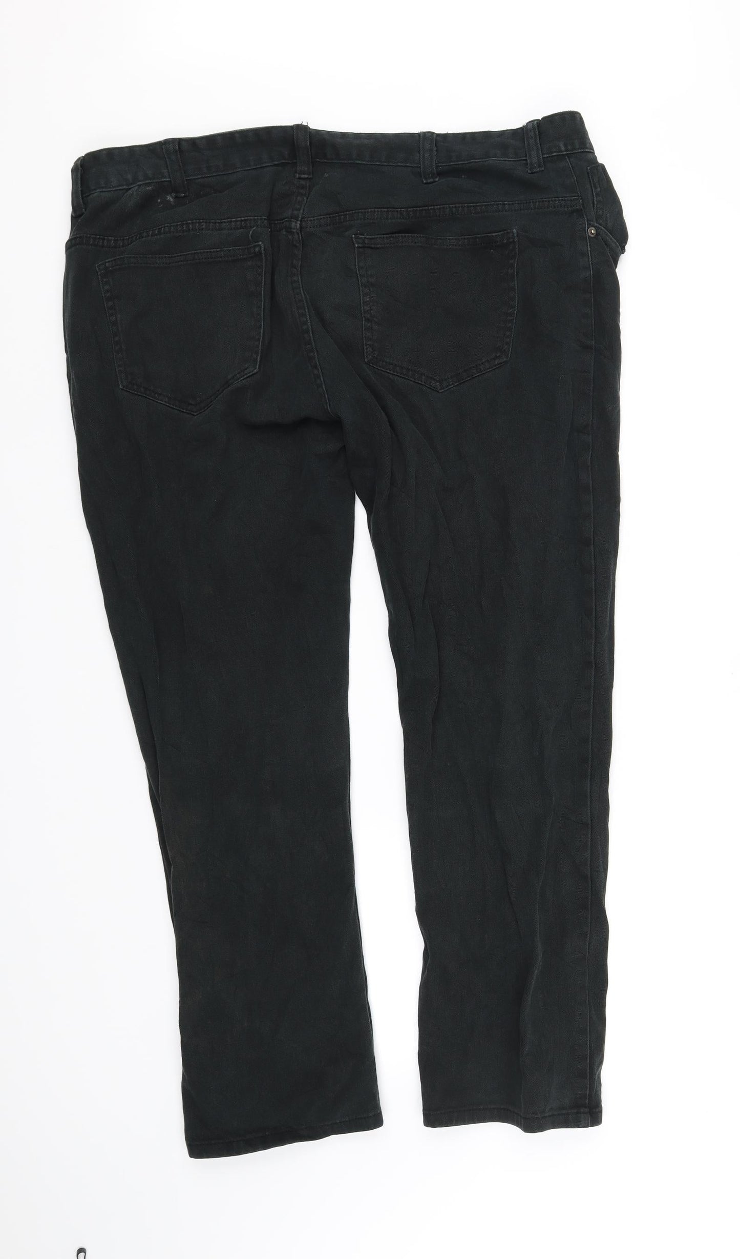 pre worn Mens Black   Trousers  Size L L30 in