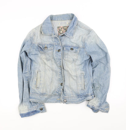 Womens UK Size M pre worn Blue Jacket