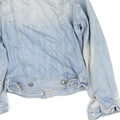 Womens UK Size M pre worn Blue Jacket