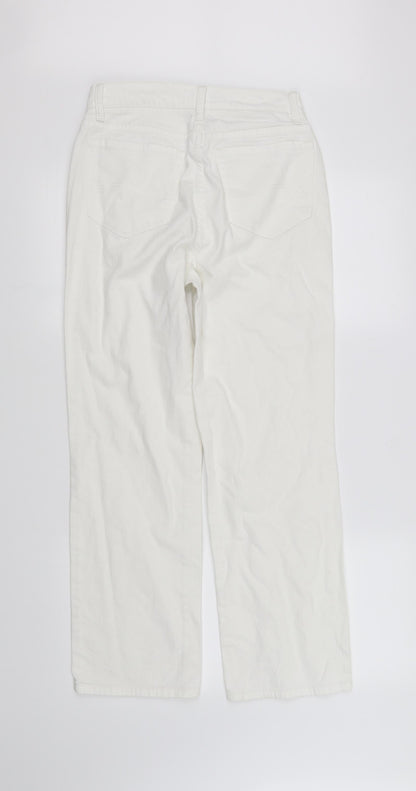 Artigiano Womens White   Straight Jeans Size M L30 in
