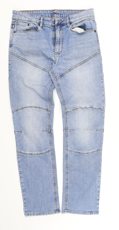 Womens UK Size 30 in pre worn Regular Fit Straight Blue Jeans