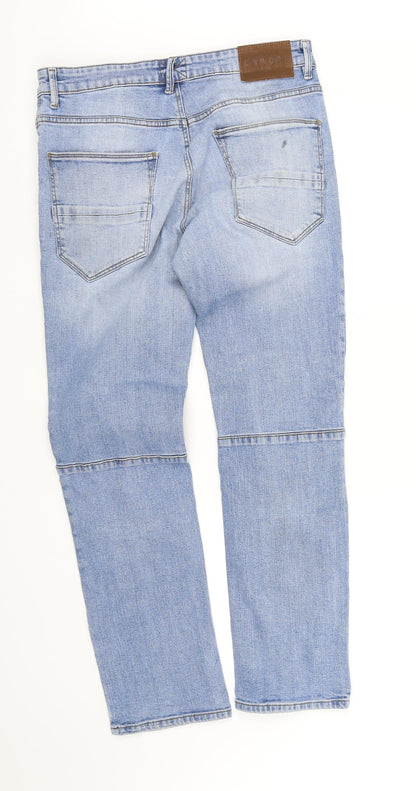 Womens UK Size 30 in pre worn Regular Fit Straight Blue Jeans