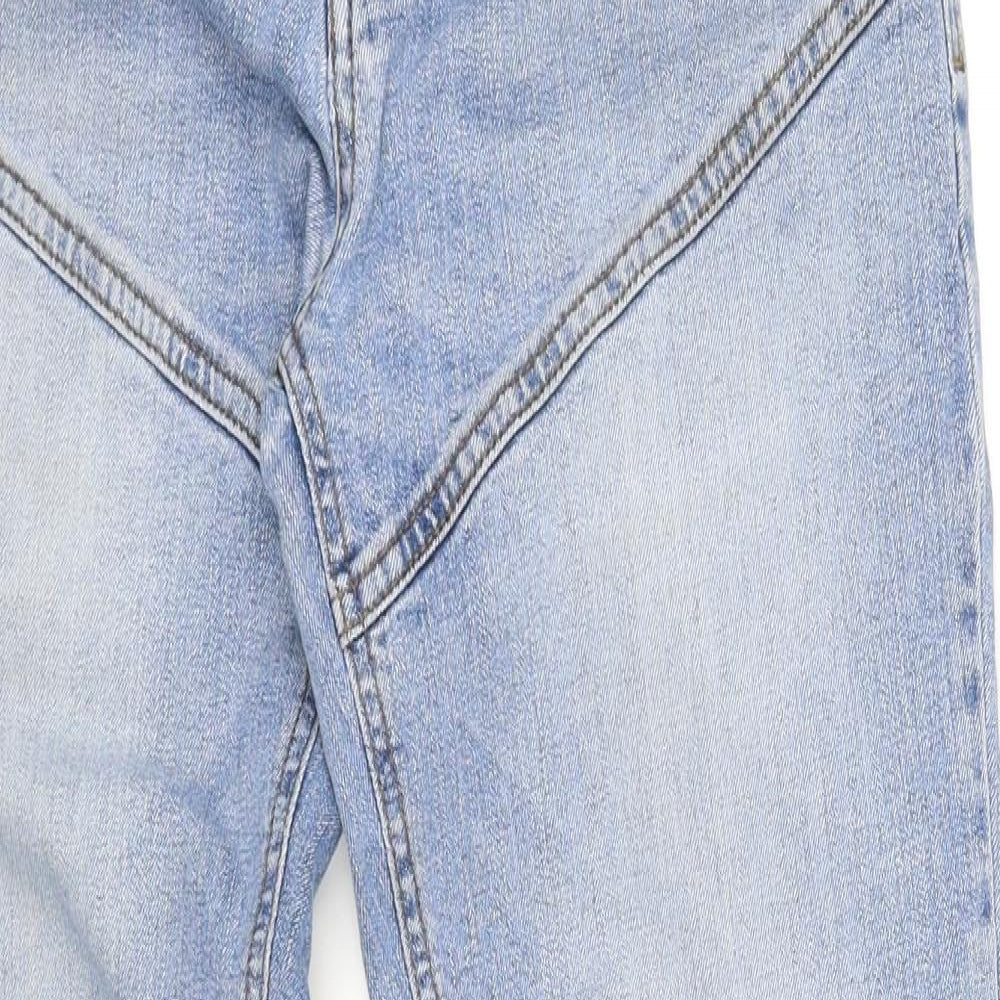 Womens UK Size 30 in pre worn Regular Fit Straight Blue Jeans