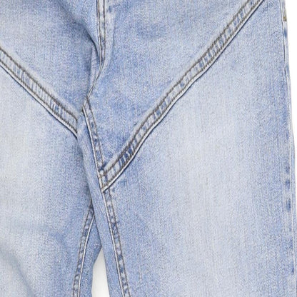 Womens UK Size 30 in pre worn Regular Fit Straight Blue Jeans