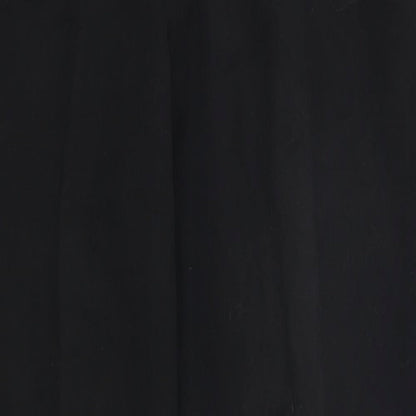 Womens UK Size 12 Papaya Regular Fit  Black Trousers