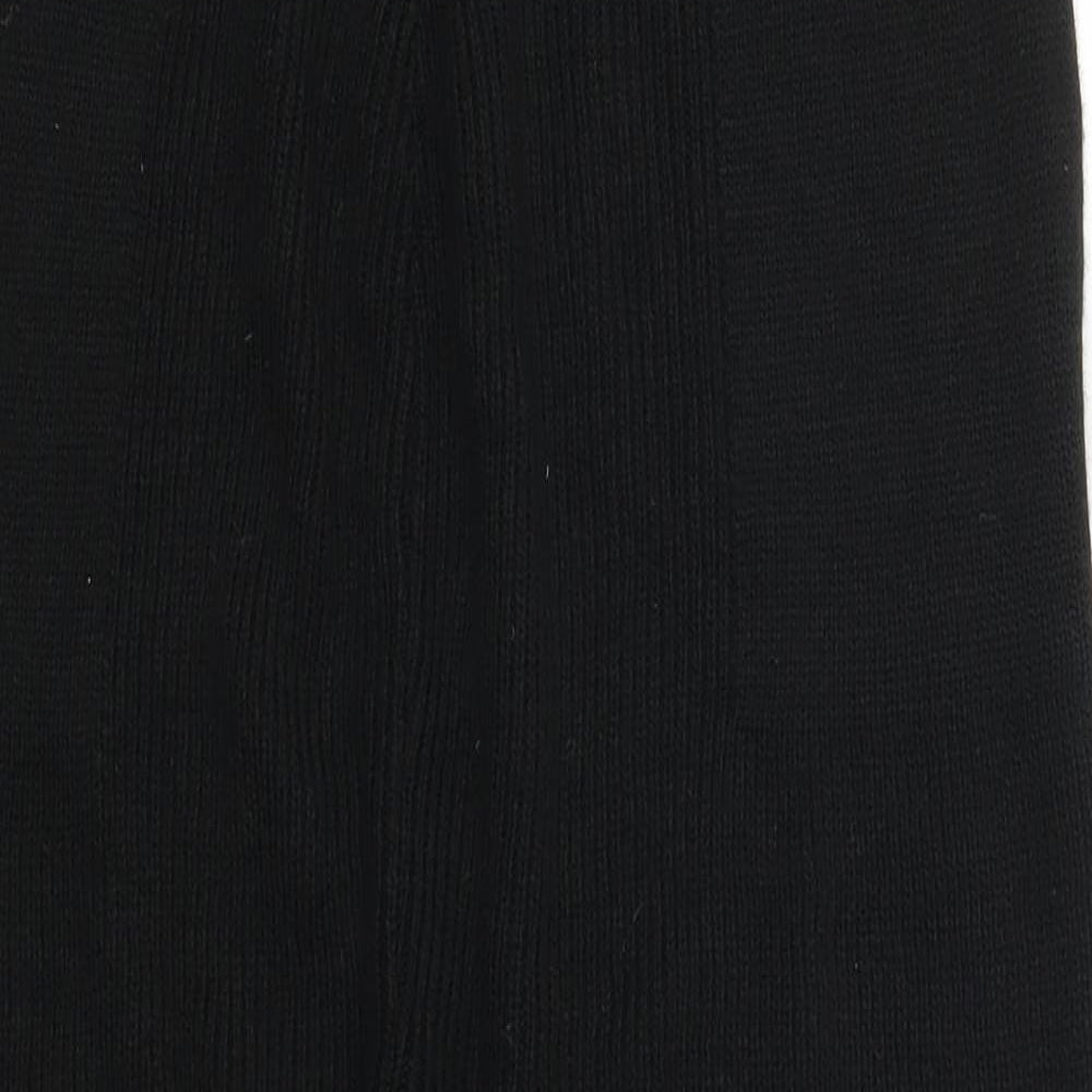 Womens UK Size M Preworn Regular Fit  Black Trousers