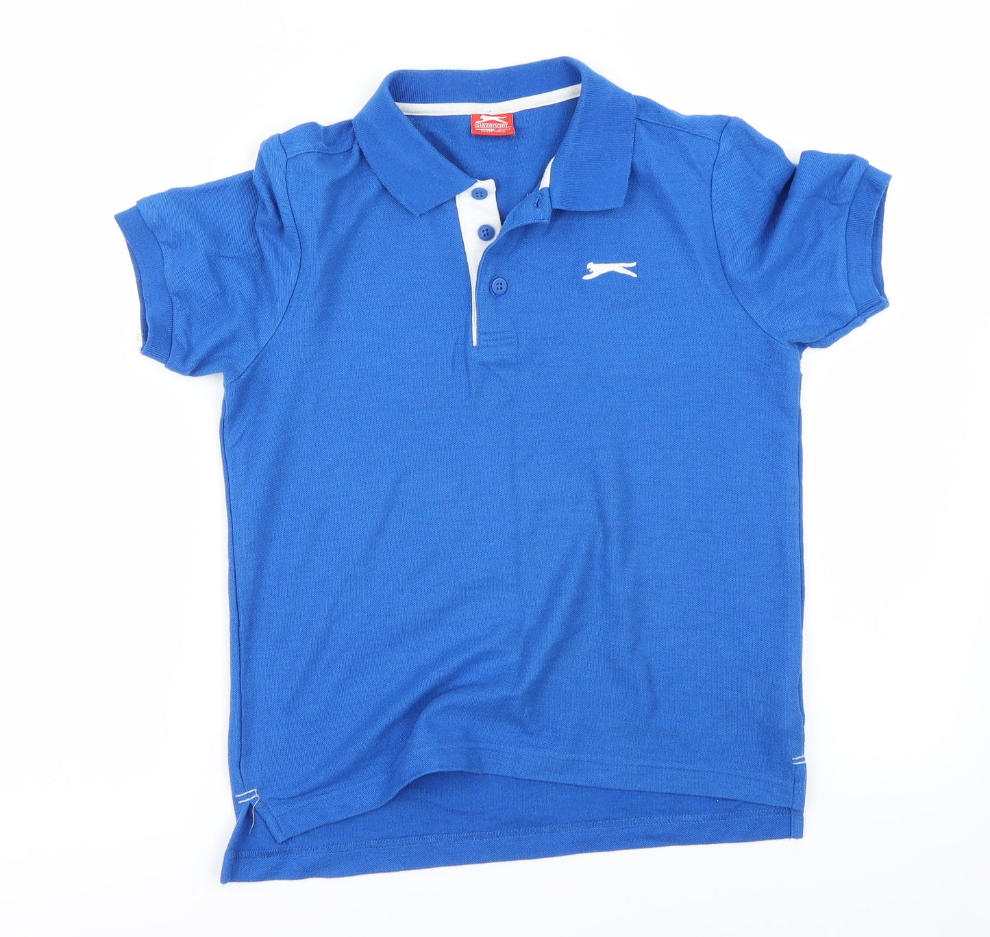 Slazenger Boys Blue   Basic Polo Size 9-10 Years
