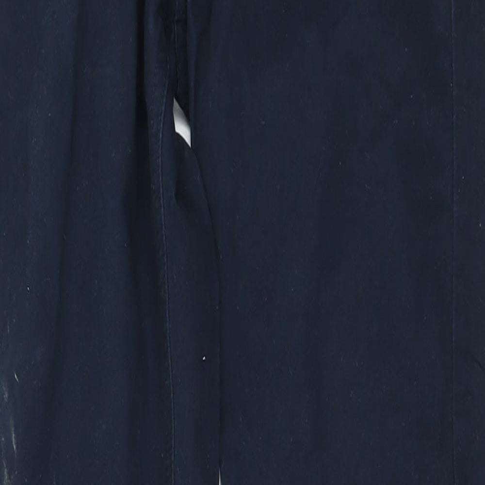 Mens UK Size 28 in Preworn Regular Fit Straight Blue Jeans
