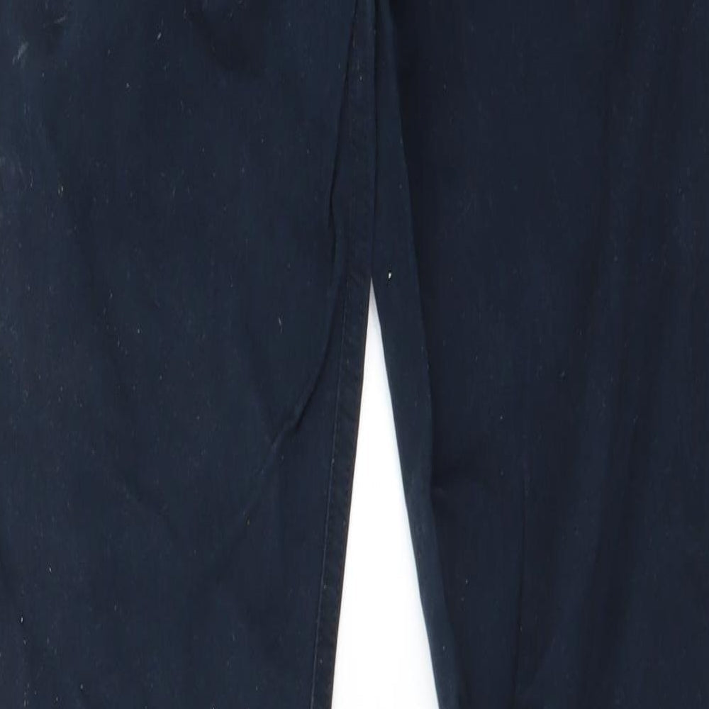 Mens UK Size 28 in Preworn Regular Fit Straight Blue Jeans