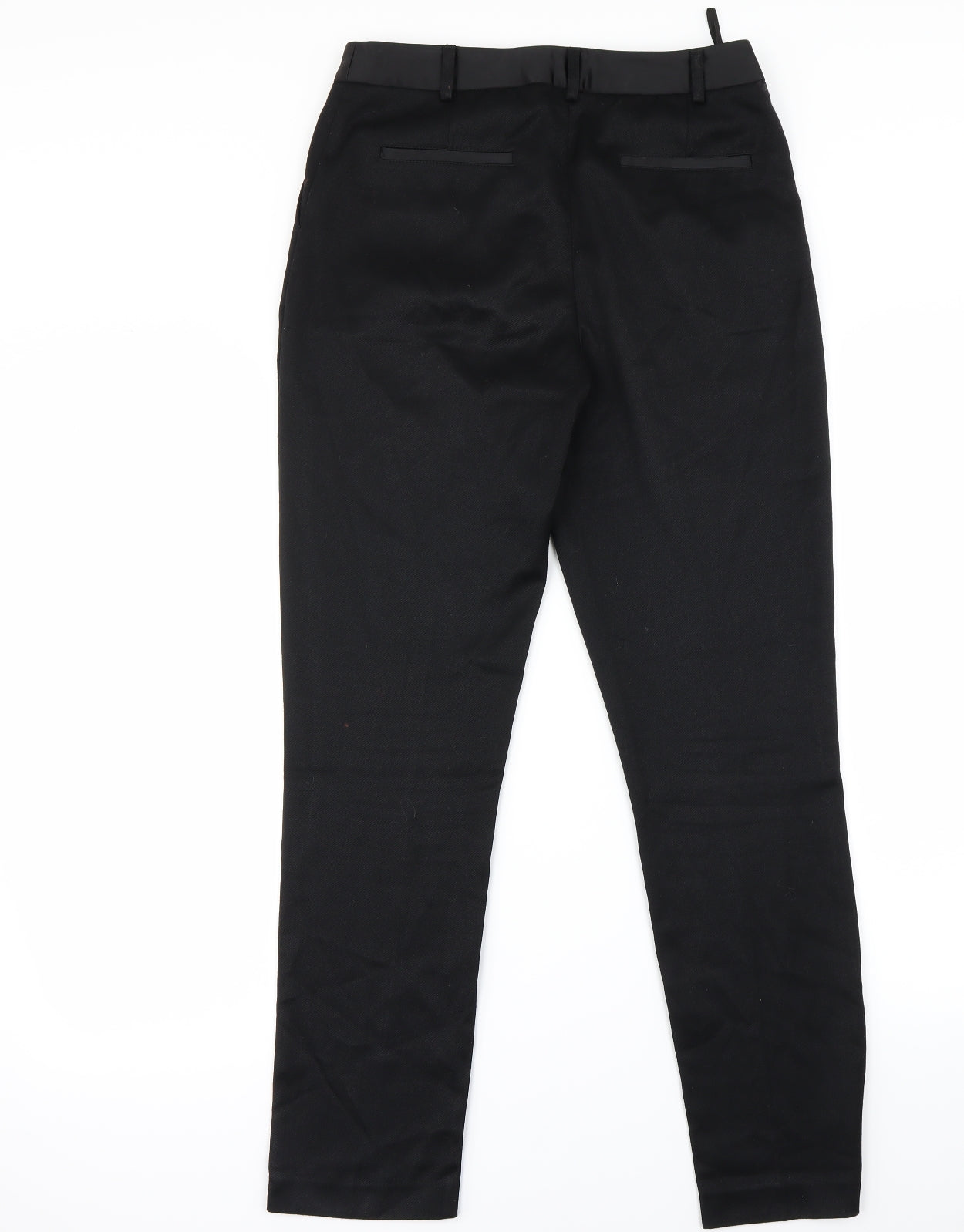 Womens UK Size 8 NEXT Regular Fit  Black Trousers