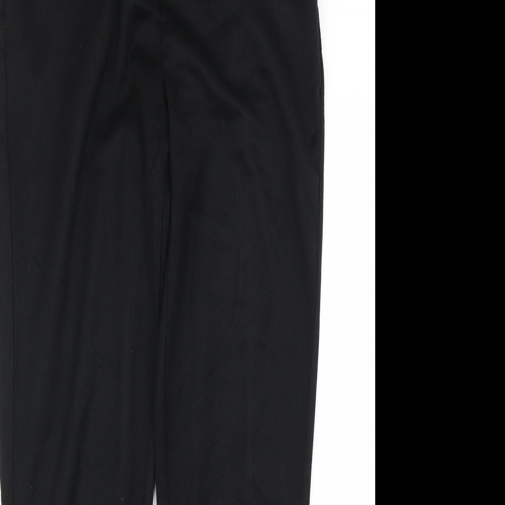 Womens UK Size 8 NEXT Regular Fit  Black Trousers