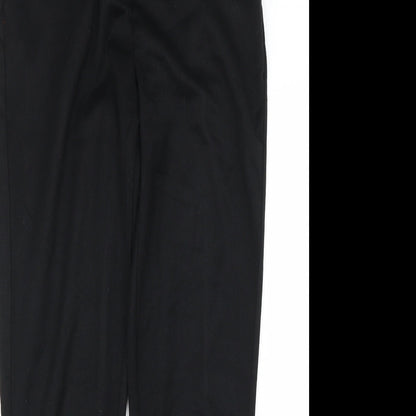 Womens UK Size 8 NEXT Regular Fit  Black Trousers