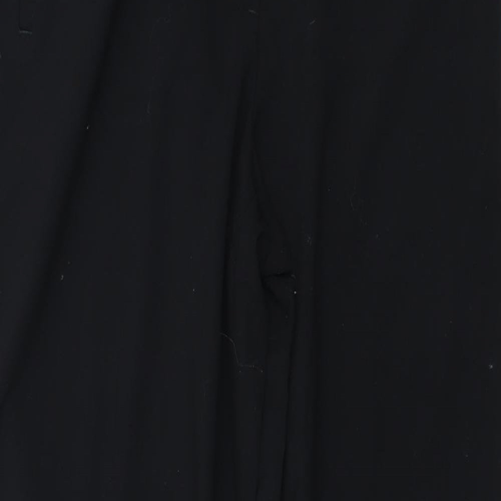Womens UK Size 16 Marks and Spencer Regular Fit  Black Trousers