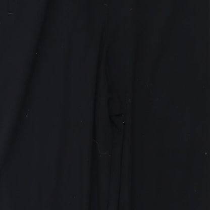 Womens UK Size 16 Marks and Spencer Regular Fit  Black Trousers