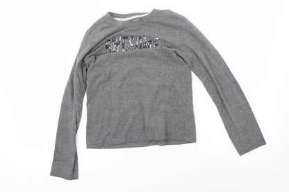 Primark Boys Grey   Basic T-Shirt Size 3-4 Years
