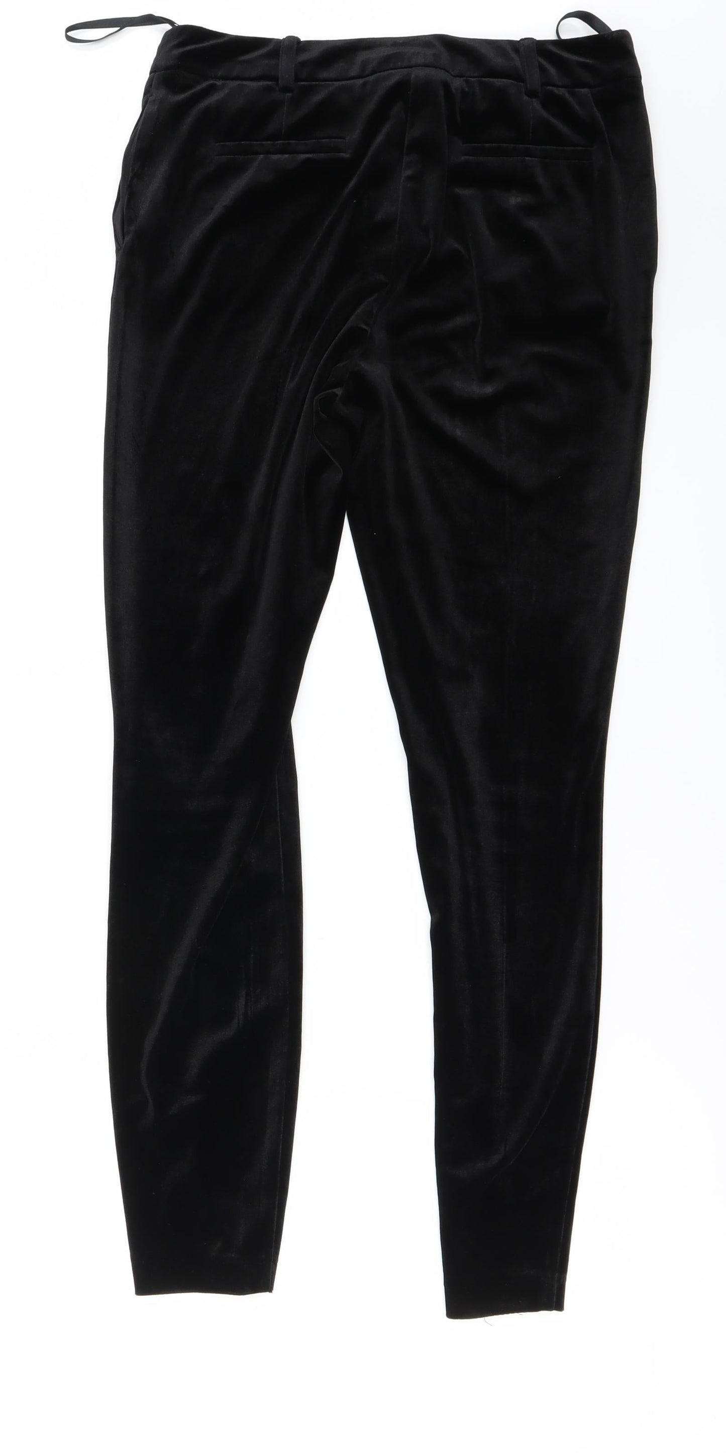 Womens UK Size 8 NEXT Regular Fit  Black Trousers