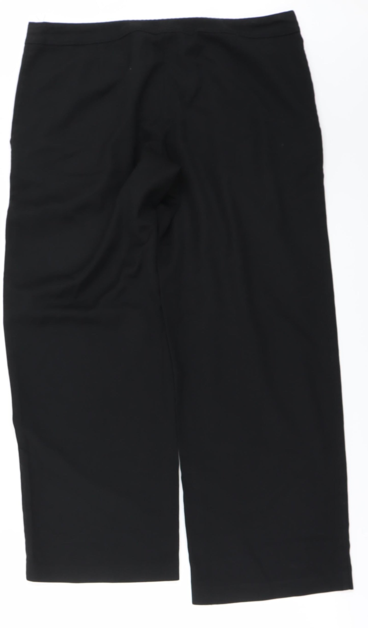 Womens UK Size 34 in NEXT Regular Fit  Black Trousers