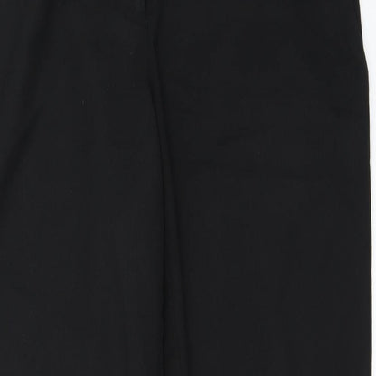 Womens UK Size 34 in NEXT Regular Fit  Black Trousers
