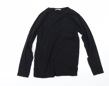 Mango Boys Black   Basic T-Shirt