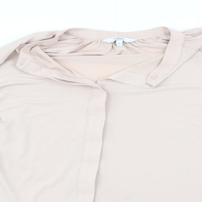 Womens UK Size 16 NEXT Orange Basic Blouse