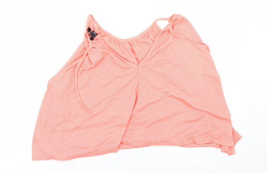Womens UK Size 18 Atmosphere Orange Basic T-Shirt