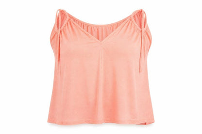 Womens UK Size 18 Atmosphere Orange Basic T-Shirt