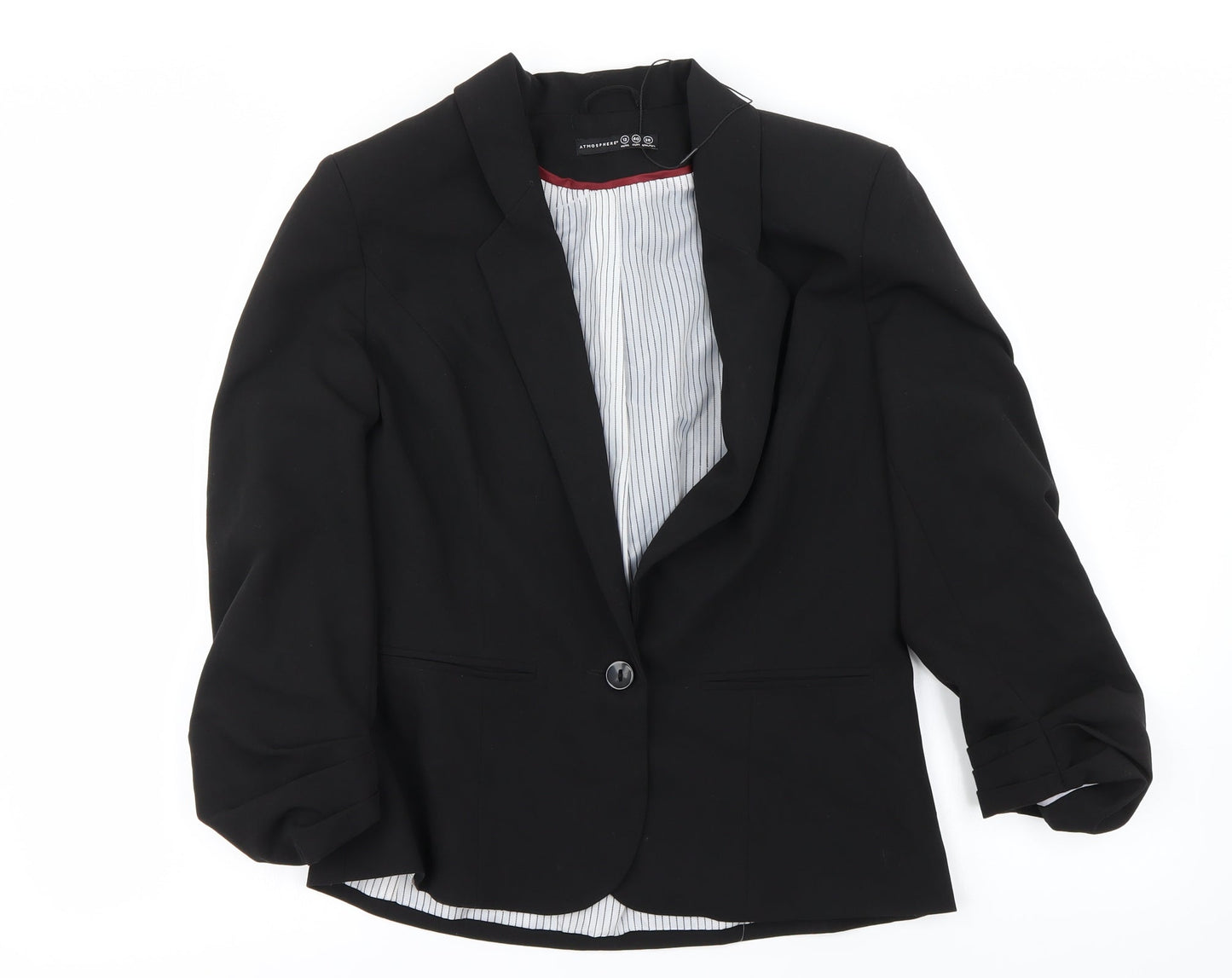 Atmosphere Womens Black   Jacket Blazer Size 12