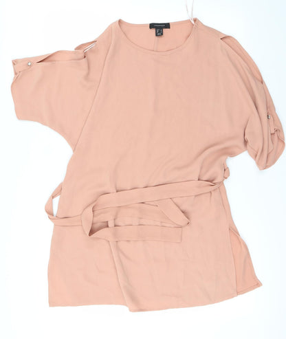 Womens UK Size 12 Atmosphere Pink Basic Blouse