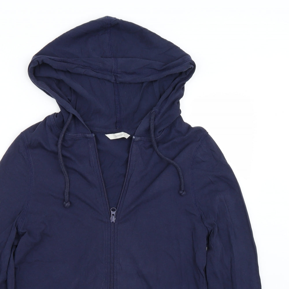 George Womens Blue   Jacket Coat Size 10