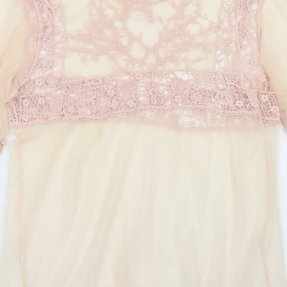 Primark Womens Pink   Basic T-Shirt Size M