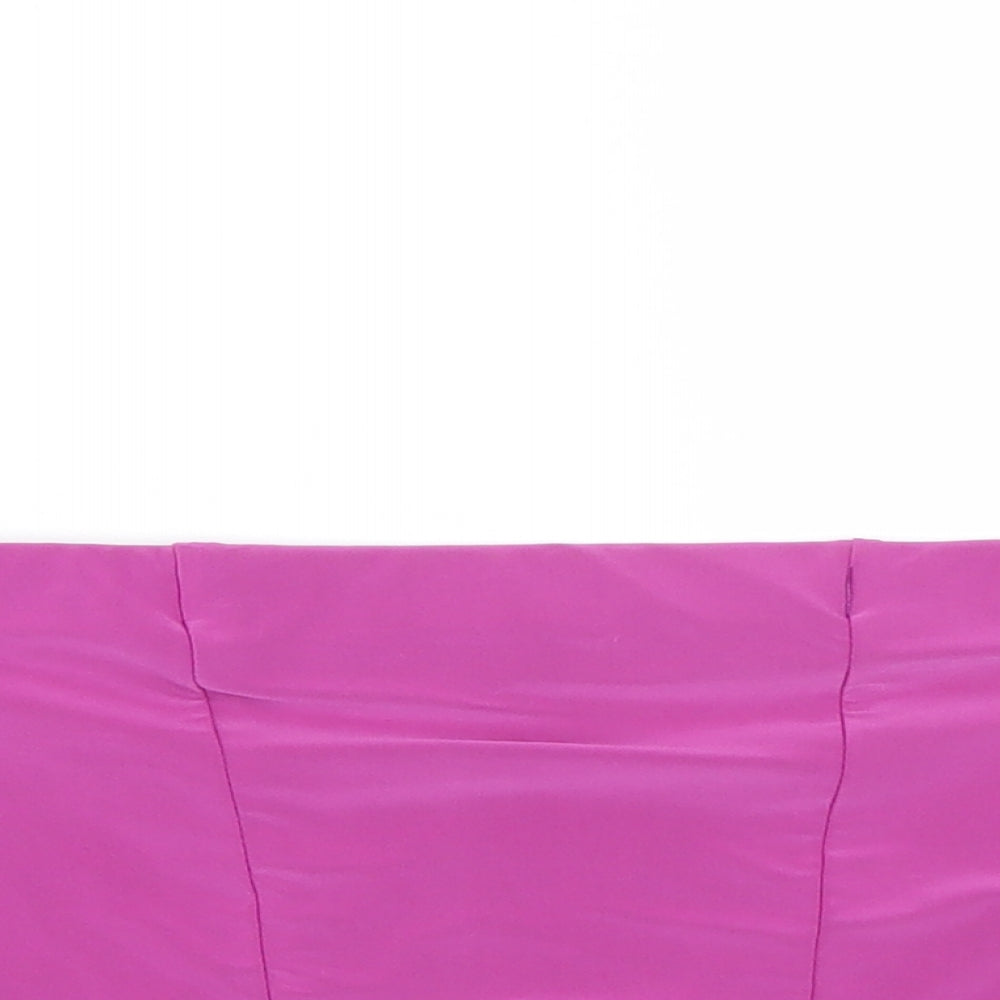 pretty little thing Womens Purple   Cropped Tank Size 6