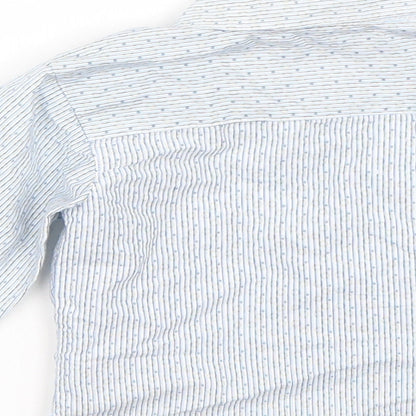junior j Boys Blue   Basic Button-Up Size 18-24 Months