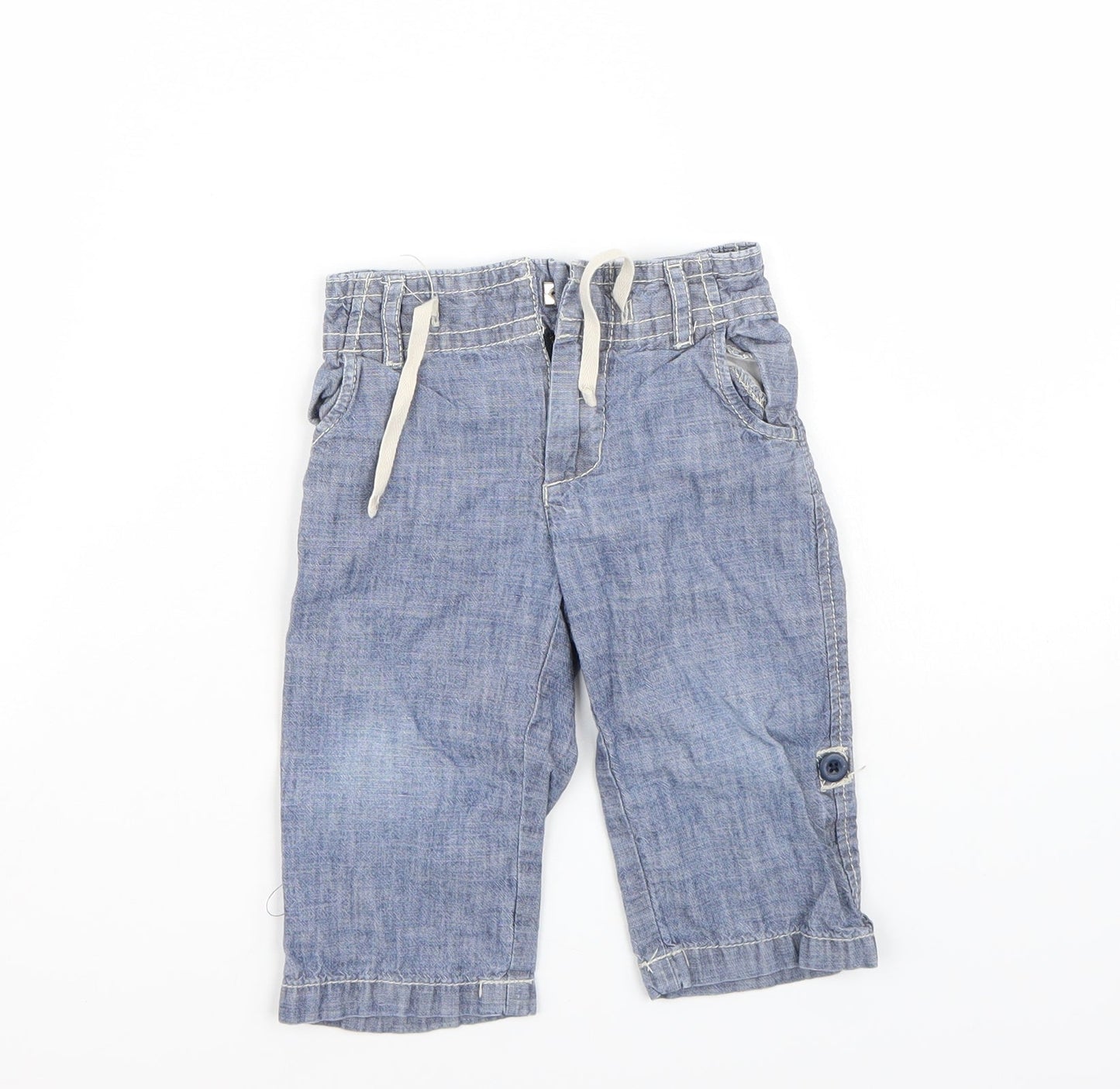 Gap Baby Blue   Capri Jeans Size 12-18 Months